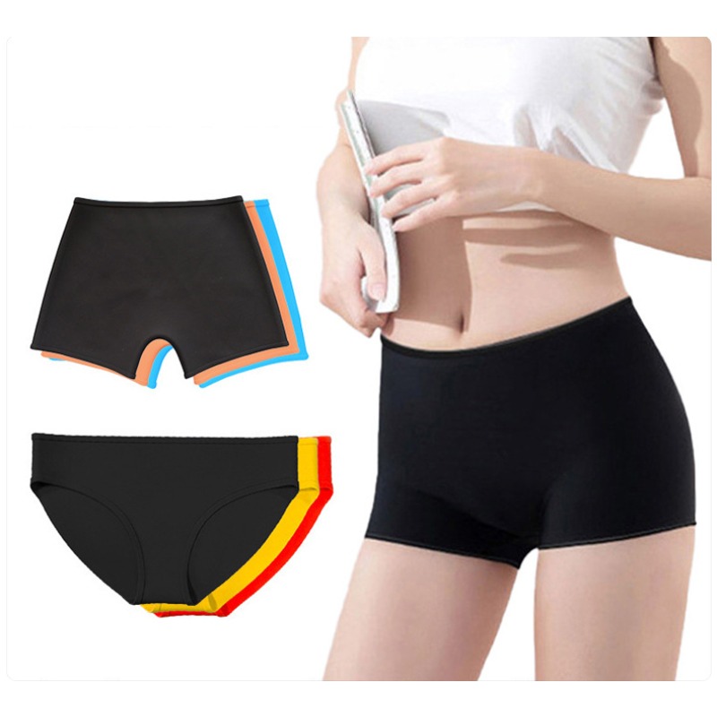 Silicone Swim Trunks Men Women - Quick Dry Underwear ulasan dan harga