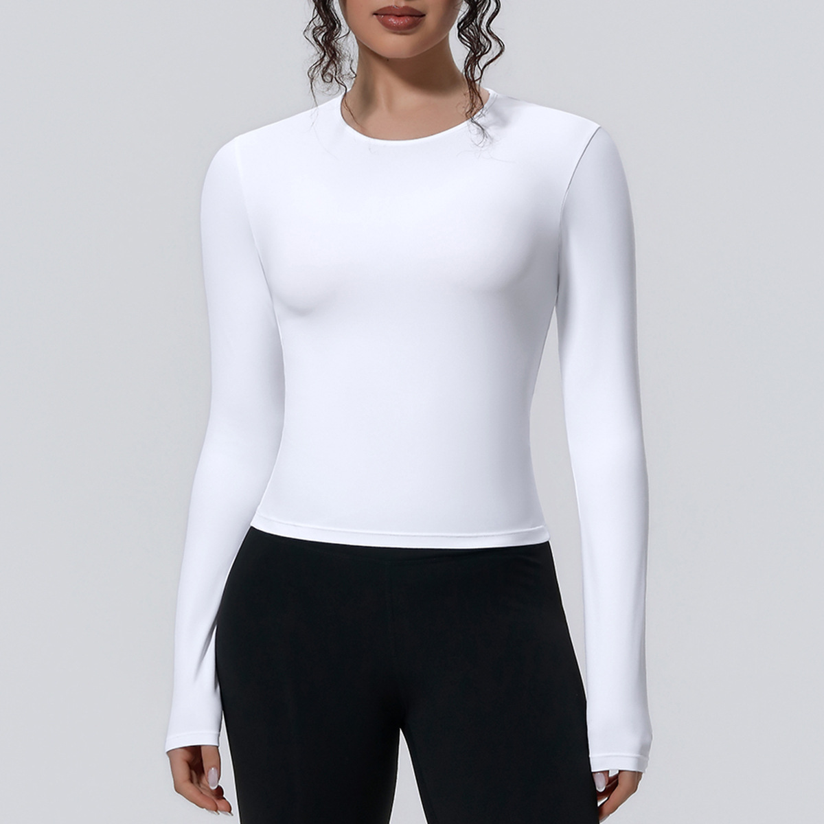 Women's Tight Fitting Sports T - T Shirt Tight Fit ulasan dan harga