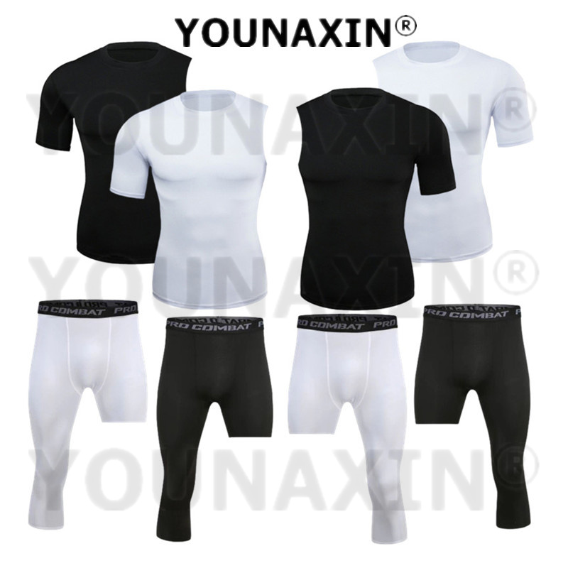 Unisex Sportswear Short-sleeve - T Shirt Tight Fit ulasan dan harga